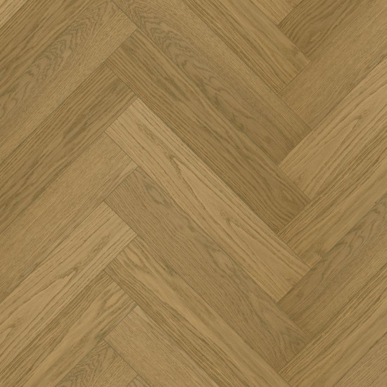 Кварцевый паркет Quartz Parquet Английская Ёлка Дуб Медовый Раф 33-463 браш, фаска