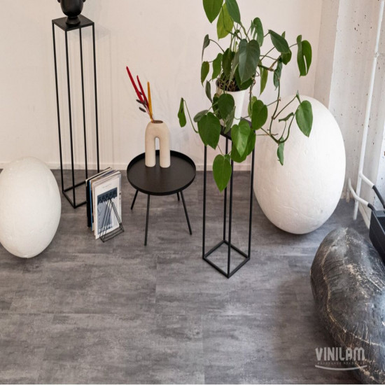 Vinilam Ceramo Stone Цемент серый 71616